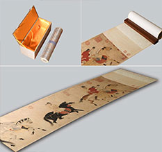 乾县馆藏书画复制博物馆书画复制服务