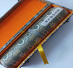 乾县书画装裱案例